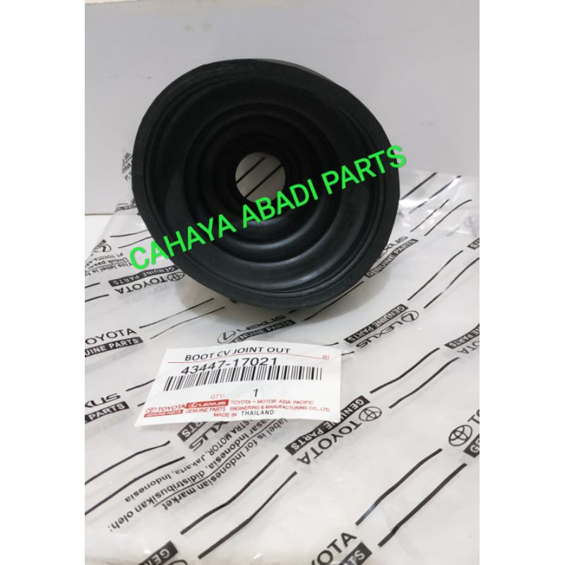 BOOT AS RODA LUAR KARET CV JOINT SOLUNA YARIS GREAT ORIGINAL