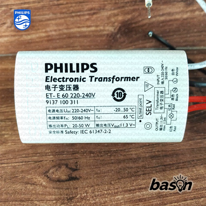 PHILIPS ET-E 60 - Ballast Elektronik Halogen 12V Dimmable