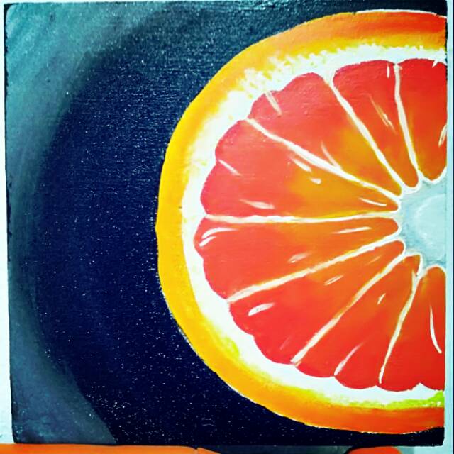 

Canvas art - orange