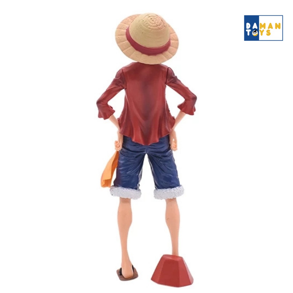 Action Figure Anime One Piece Monkey D. Luffy Dua Muka