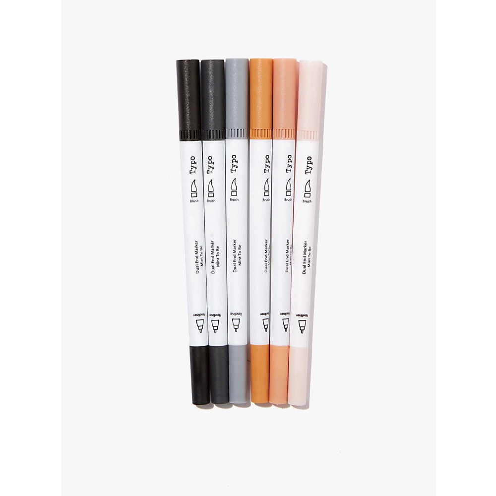 

Typo - Dual Markers 6Pk