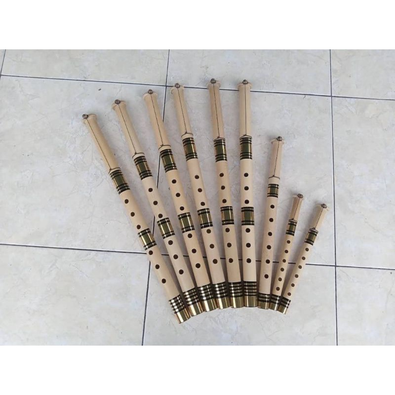 Suling Bali Gong Kebyar, Bisa Custom / Seruling Bambu