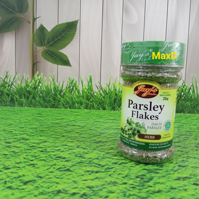 Jual Jays Parsley Flakes Daun Parsley 20 gr Shopee Indonesia