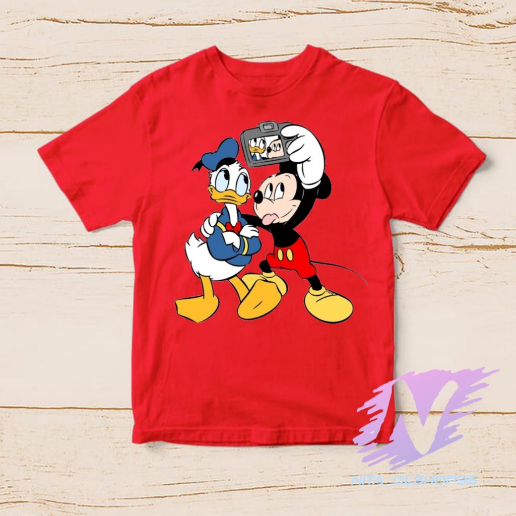 kaos mickey mouse kaos anak kartun