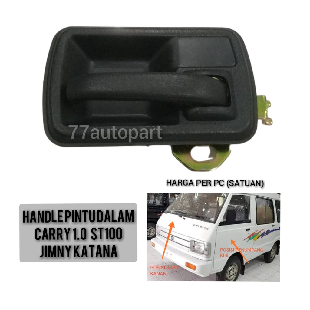 handel handle pintu dalam bukaan pintu dalam carry 1.0 st100 jimny katana