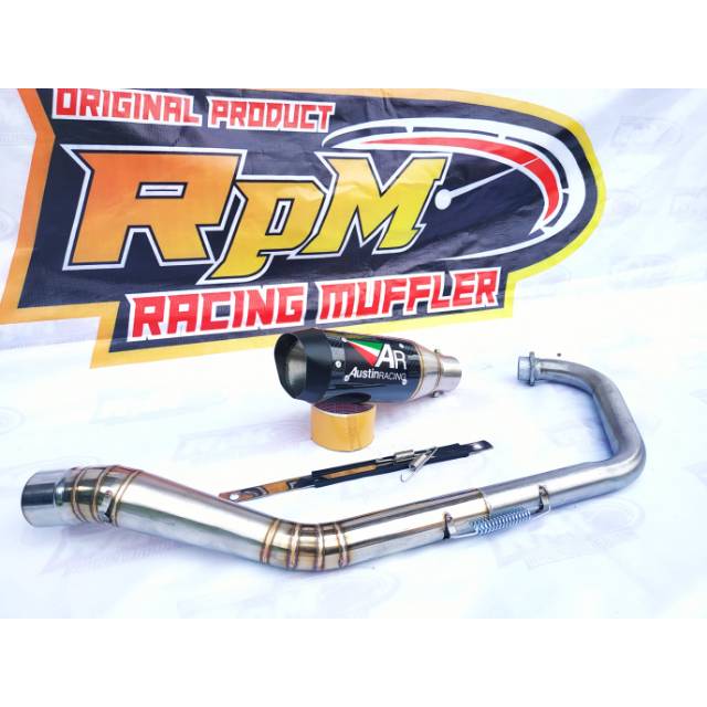Knalpot Austin Racing Vixion - Satria Fu - Sonic - MX King - R15 - GSX