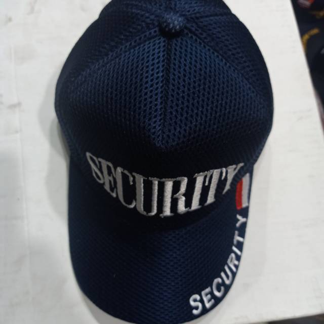 TOPI PRIA LELAKI DEWASA SECURITY ORIGINAL