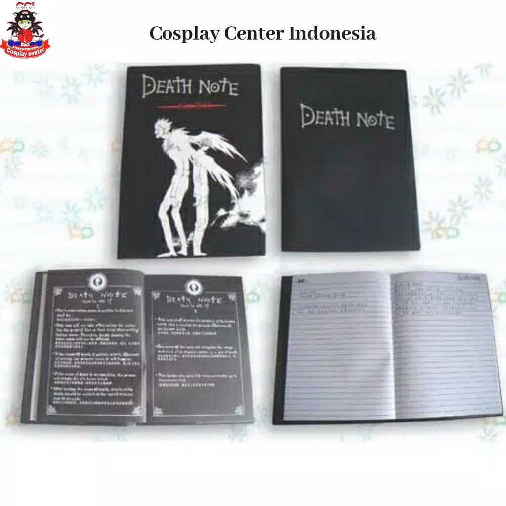 [Bisa COD] Replika Buku Death Note Buku kematian, Buku Tulis kematian L Shinigami