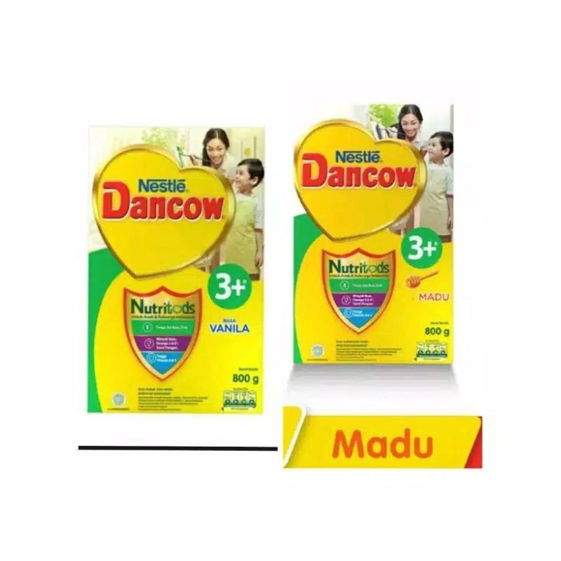 

DANCOW 3+ 800GR MADU / VANILLA /SUSU ANAK ALL VARIAN