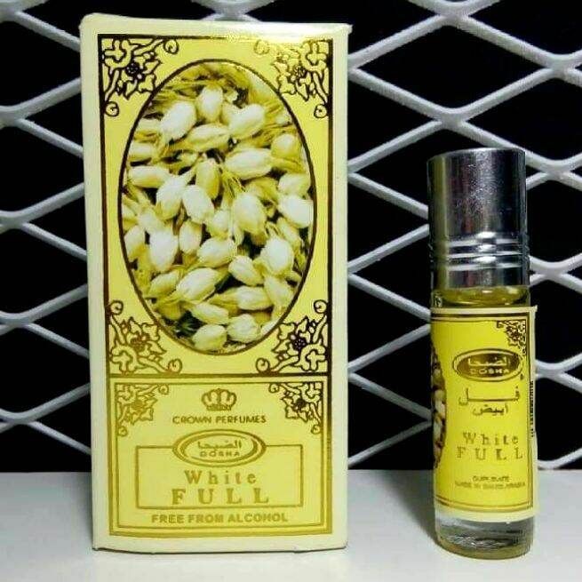 WHITE FULL Parfum DOBHA Kemasan 6ml Minyak Wangi Roll On Non Alkohol