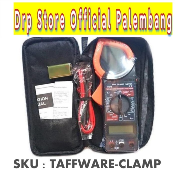 Tang Ampere Digital Clamp Meter - Tang Amper Arus Listrik AC DC - TAFF