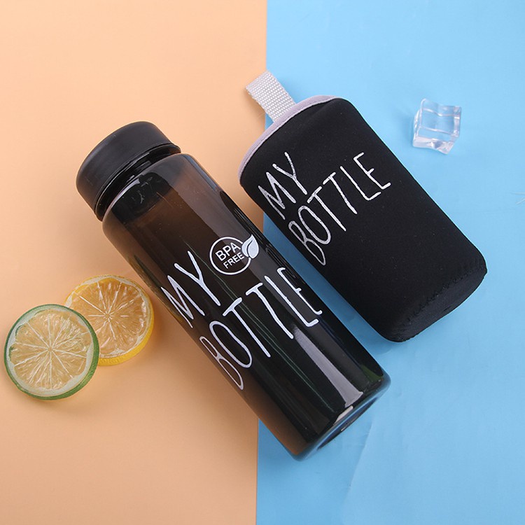 BOTOL MINUM MY BOTTLE 500ML FREE POUCH BUSA [SWEETSPACE]