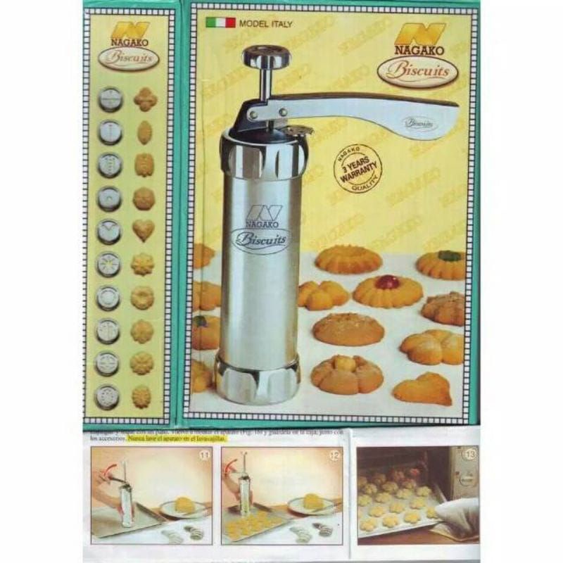 Alat cetak biskuit , cetakan kue kering , biscuit &amp; cookie maker nagako