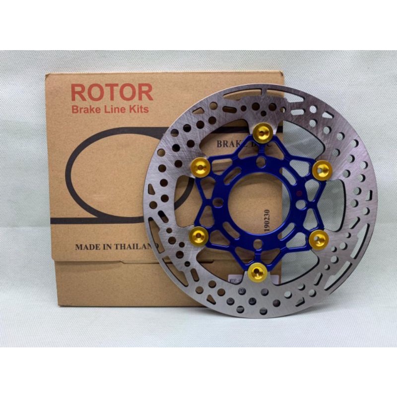 Piringan Cakram depan ROTOR THAILAND 220MM BINTANG DICS ROTOR DEPAN JUPITER Z MX OLD BURHAN MATIC