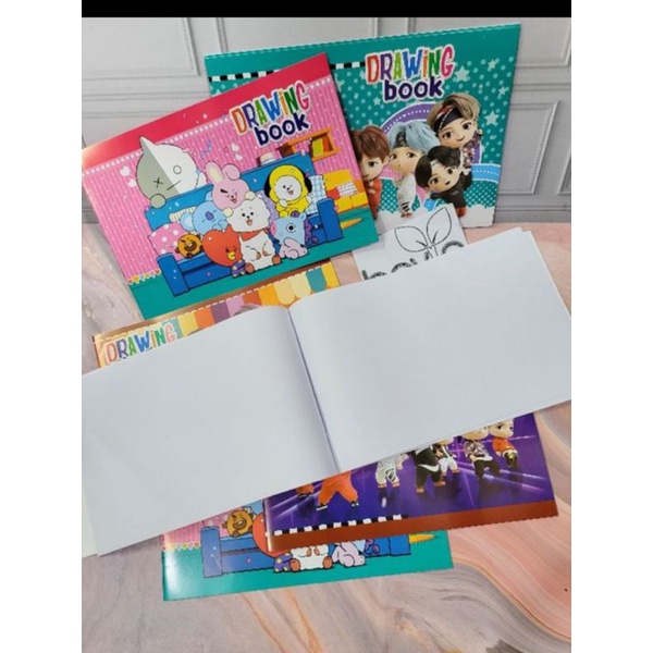 Buku gambar Drawing book A4 1 pak isi 10 buku gambar