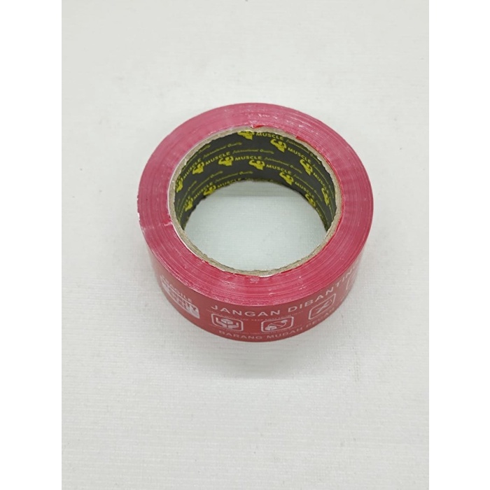 

Gaya Lakban Fragile 100 Yard Jangan Di Banting 2" - Merah Muscle Tape Hot Sale