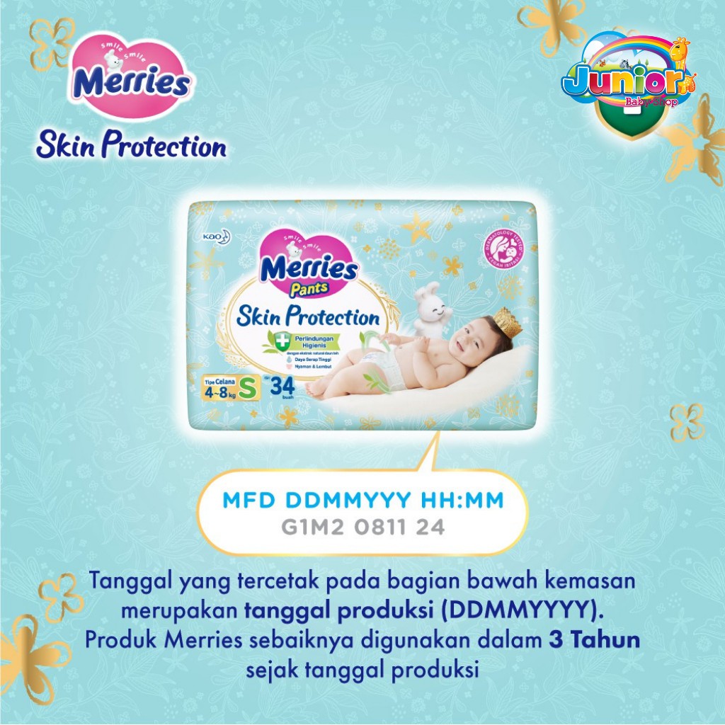 Merries Pants Skin Protection S34