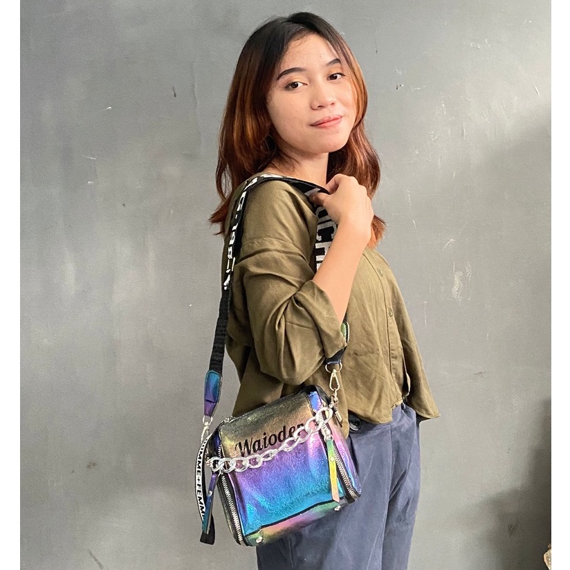 Tas Selempang Wanita Waioder Sling Bag Import 100%