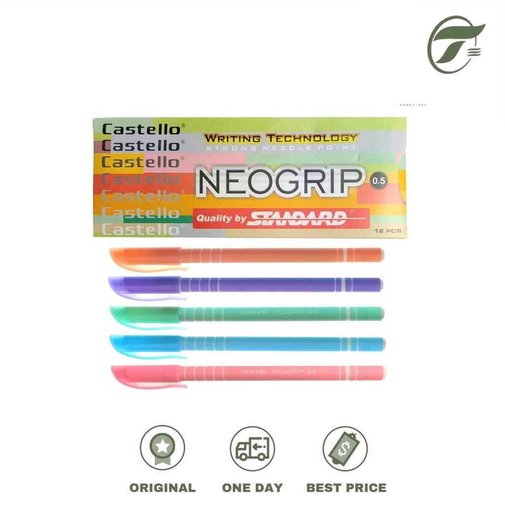 

BALLPEN CASTELLO NEOGRIP 0.5 ECER STANDARD (BLACK)