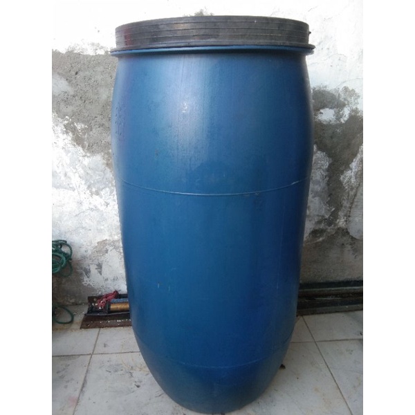 Jual Tong Biru 150ldrum Birutempat Sampahtempat Fermentasitampungan Air Shopee Indonesia 7107