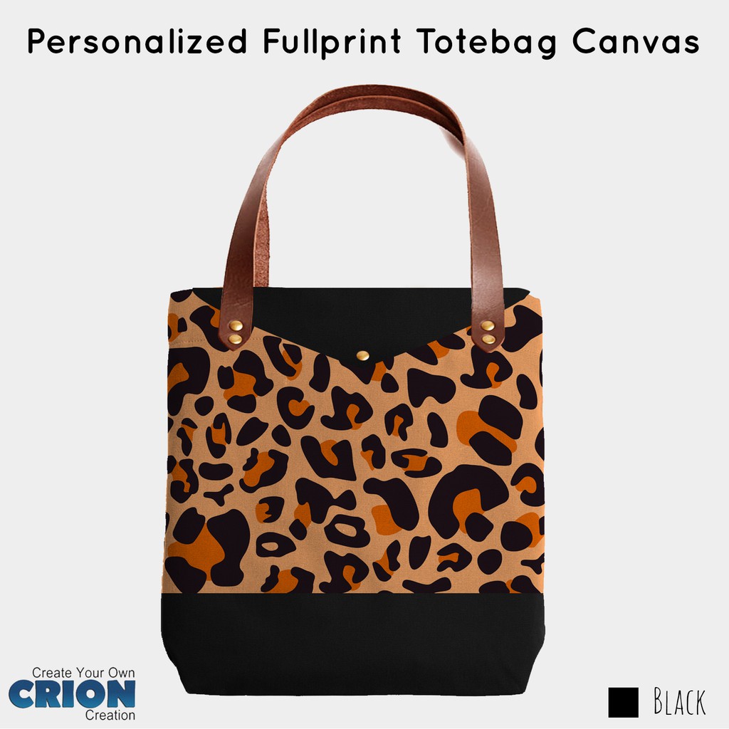 Personalized Fullprint Totebag Canvas - Camouflage - By Crion