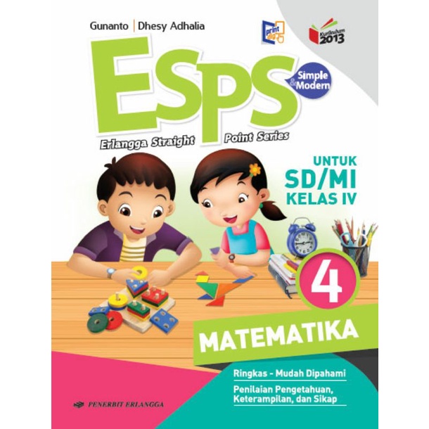

ESPS MATEMATIKA ERLANGGA KELAS 4