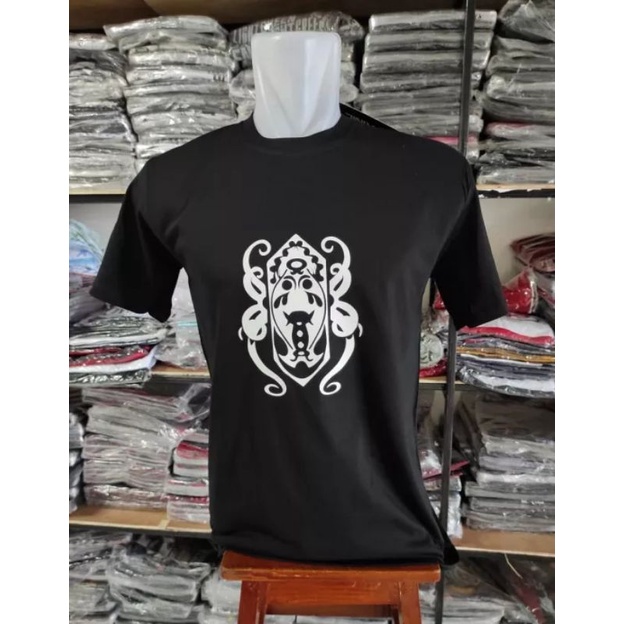 kaos gambar kalimantan / kaos dayak / kaos kalimantan motif dayak