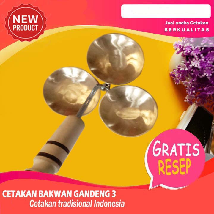 Cetakan Bakwan Gandeng - Asli Kuningan GARANSI