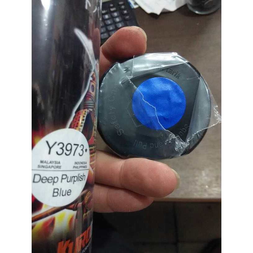 BARANG TERBAIK cat pylox samurai paint biru yamaha movistar deep purplish blue Y3973* racing balapan