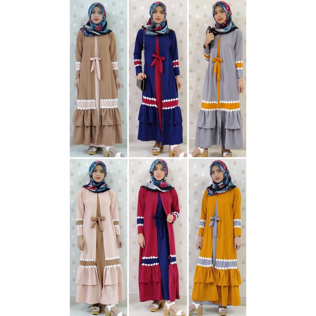 GAMIS RENDA ROMPI TALI SABYAN CARLINA