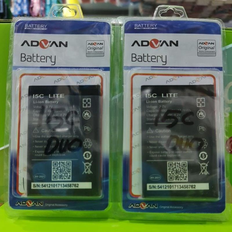 battery batrai baterai baterei Advan I5C LITE I5C DUO