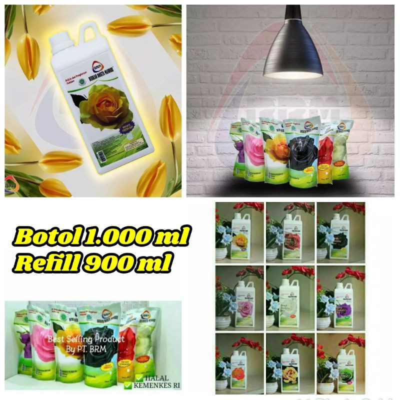 BRM mawar botol & refill