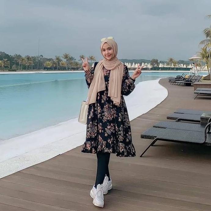 [KODE TM8AQ] LS - Kimmy Tunik Remaja Jumbo Untuk Lebaran Tunik Wanita Terbaru 2021 Kekinian Tunik Mo