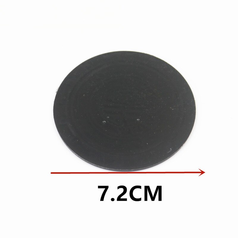 2 Pcs Tatakan Air Bahan Silikon Anti Slip Bentuk Bulat Untuk Mobil