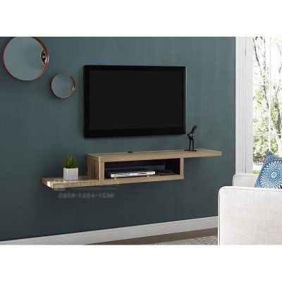 Rak tempat Home Theater minimalis Unik / Rak TV dinding Kayu / Rak DVD minimalis
