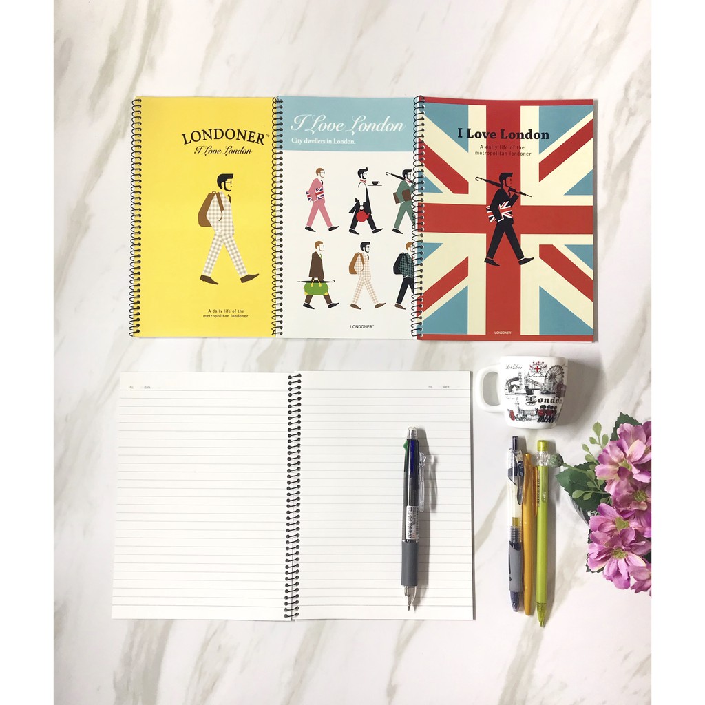 

Buku tulis spiral A5 londoner