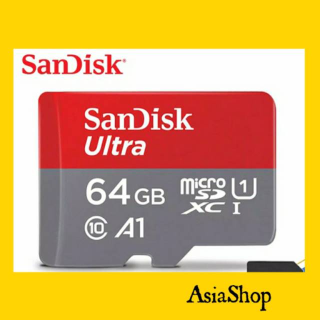 Memory Card Sandisk 64 gb ! ORIGINAL SANDISK HIGH QUALITY!