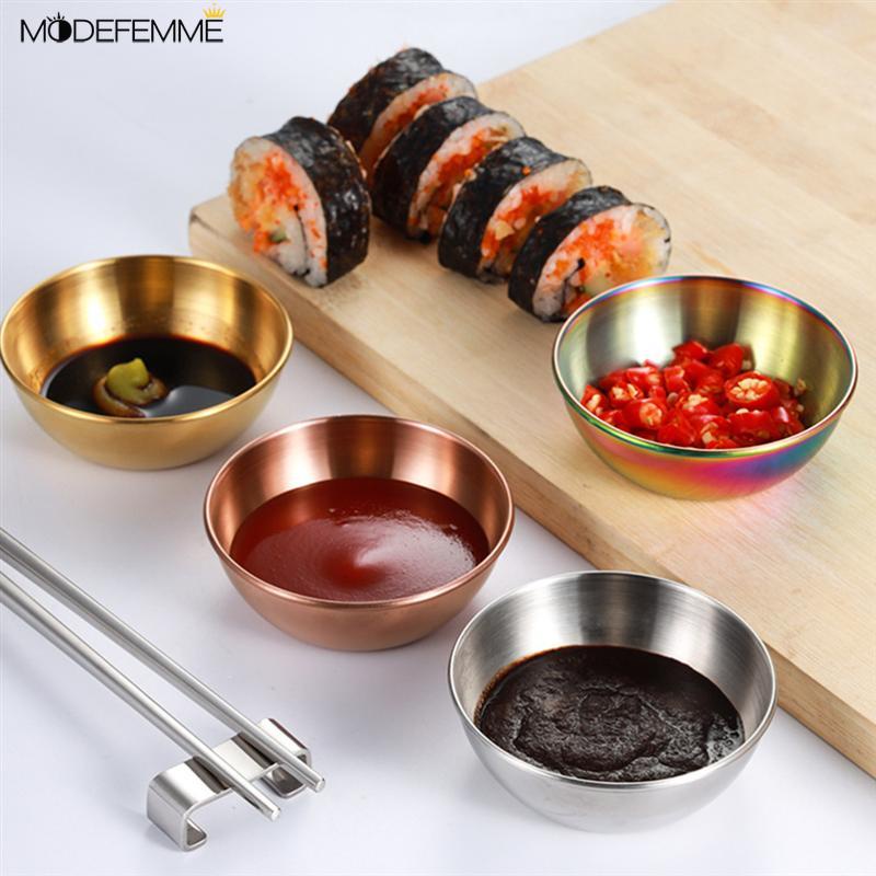 Mangkok Saus / Snack / Kecap / Cabai Bahan Stainless Steel Untuk Dapur