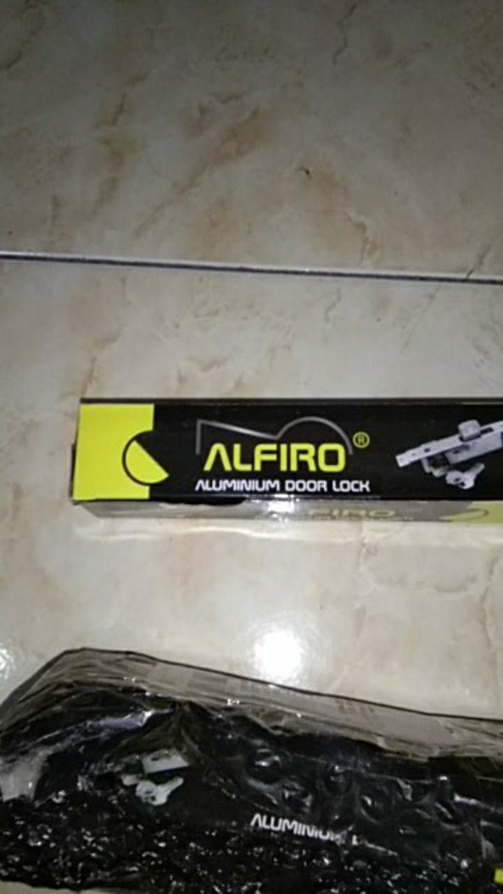 Kunci Swing Aluminium / Kunci Pintu Aluminium Set Faster 41054 / Alfiro 9123