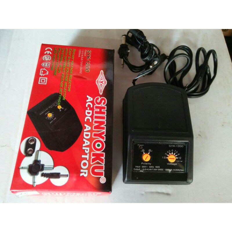 Shinyoku AC-DC Adaptor SYK-1200mA
