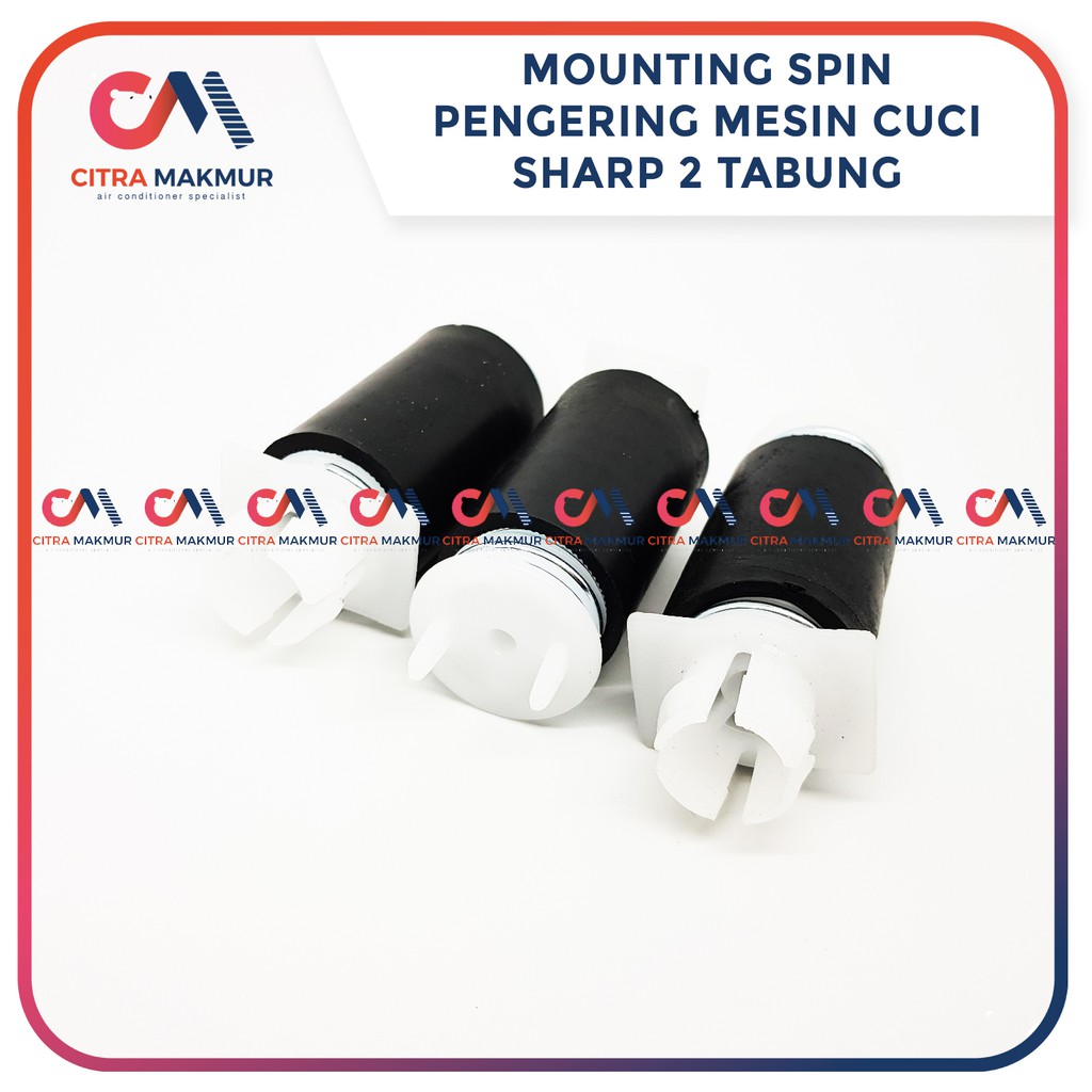 Per Kaki 4 tekuk Pengering Sharp Dinamo Mesin Cuci pengering Mounting SPin motor 2 tabung