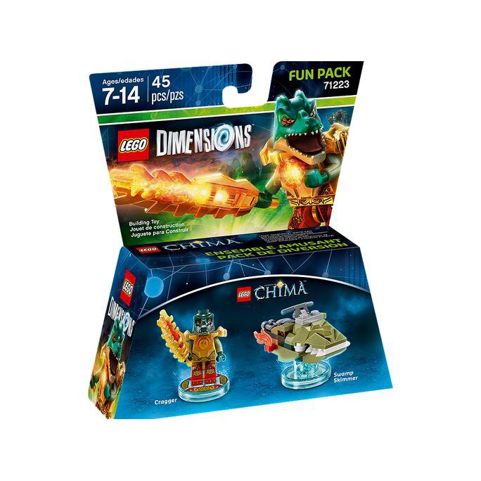 LEGO 71223 DIMENSIONS FUN PACK: CRAGGER - CHIMA