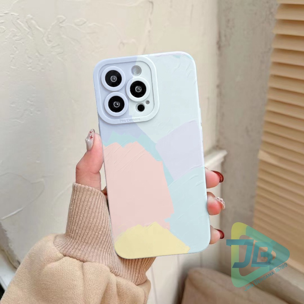 SOFTCASE PROCAMERA CUSTOM CAT COLOUR OPPO VIVO SAMSUNG REALME XIAOMI IPHONE INFINIX FOR ALL TYPE JB5895