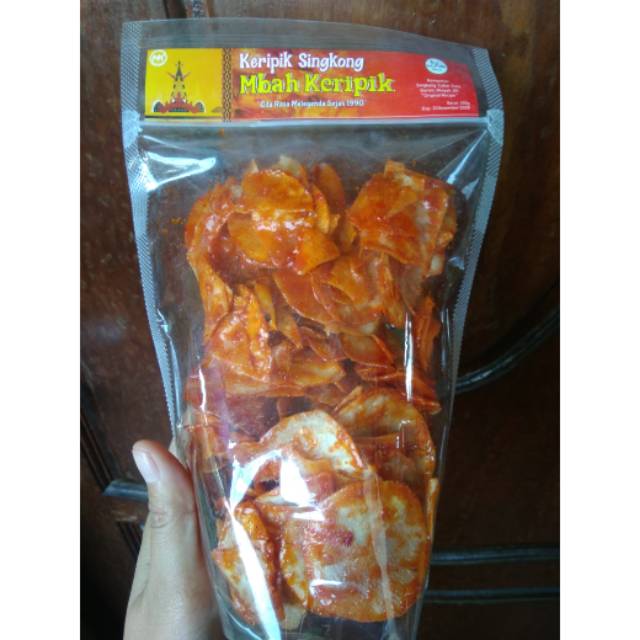 

Keripik Singkong Balado / Pedas Manis "Mbah Keripik" 200gr