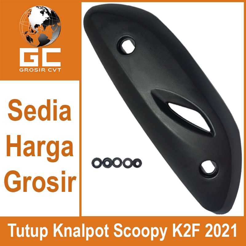 Tutup Cover Tameng Knalpot Honda Scoopy New K2F 2021 Maticking