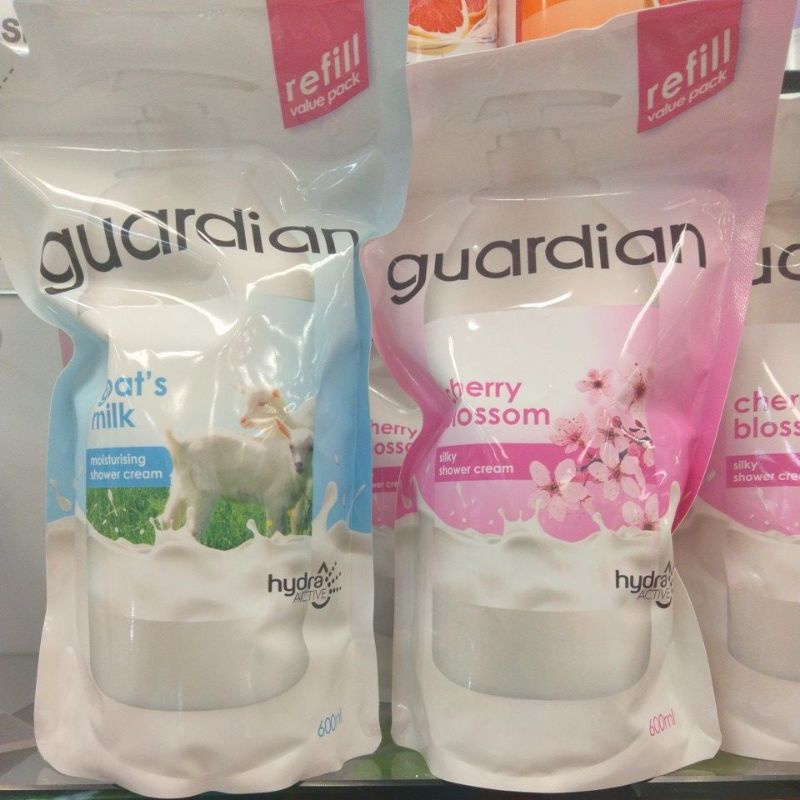 guardian sabun mandi reffil 600ml