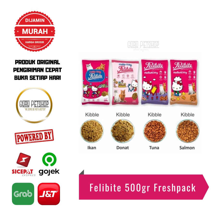 Felibite 500gr Freshpack Makanan Kucing Felibite