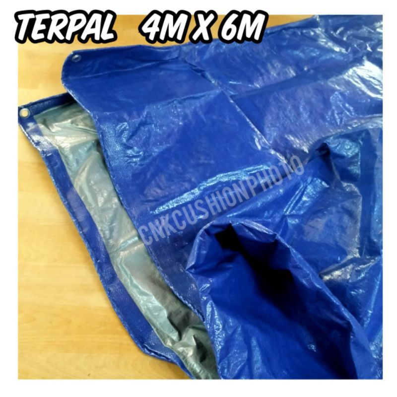 TERPAL PLASTIK A5 A 5 - KOLAM IKAN / TUTUP WARUNG / BAK (4M X 6M)
