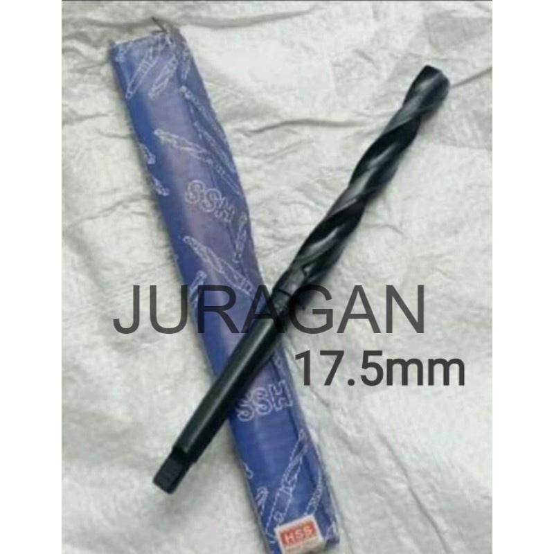 mata bor besi 17.5mm - mata bor kones 17.5 mm - mata bor bubut