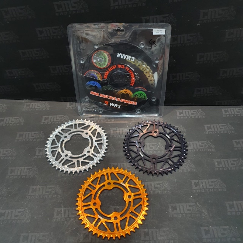 Gear Gir Belakang WR3 428-45 Suzuki GSX 150